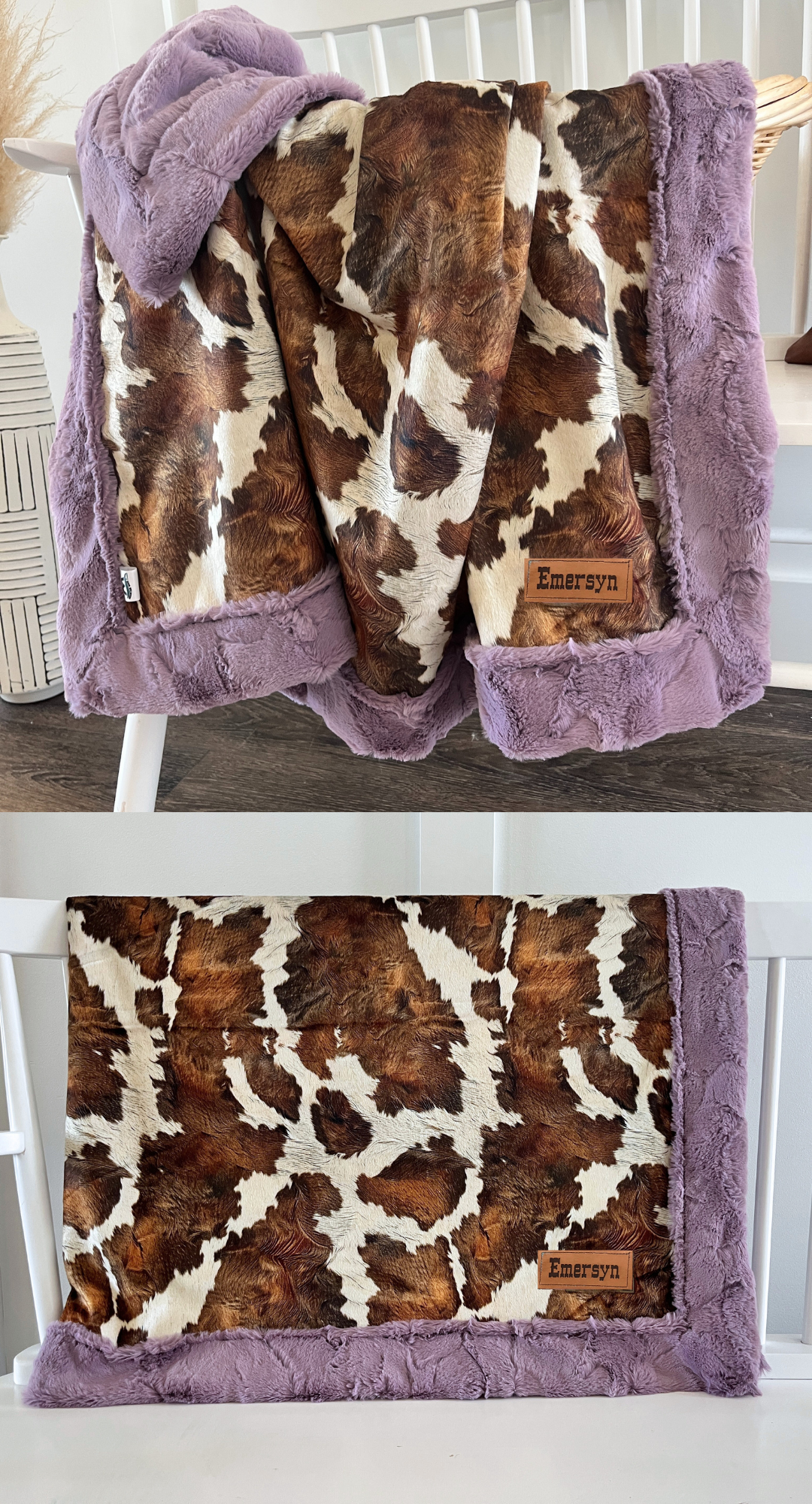 Cow Print Fur