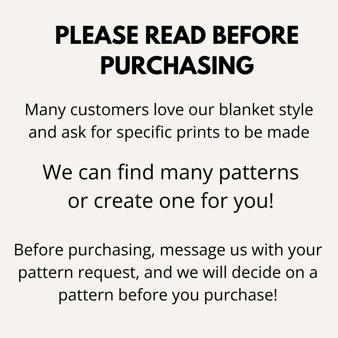 Custom Print Blanket Form