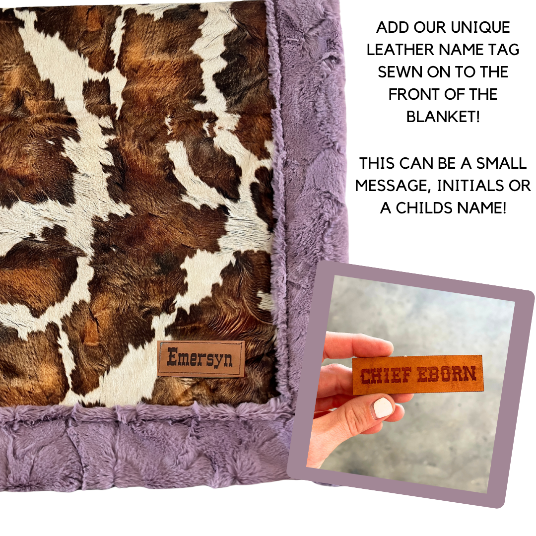 Cow Print Fur