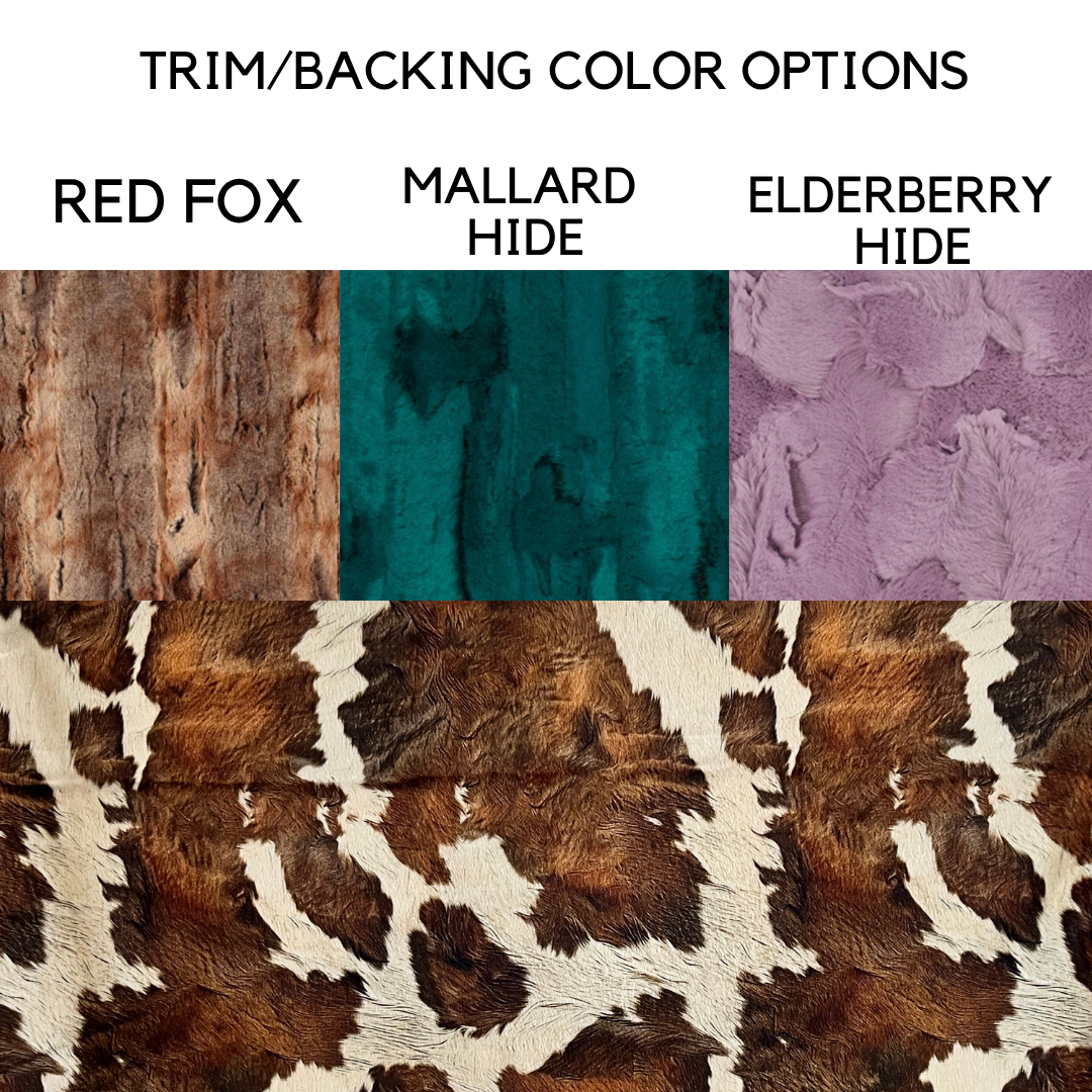 Cow Print Fur