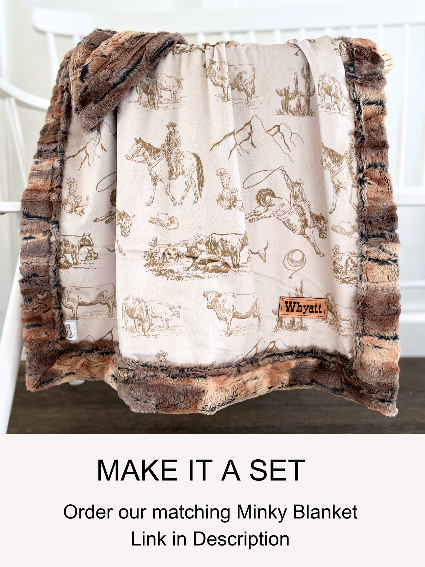 Ranch Cowboy Car Seat Cover