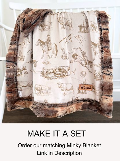 Ranch Cowboy Car Seat Cover