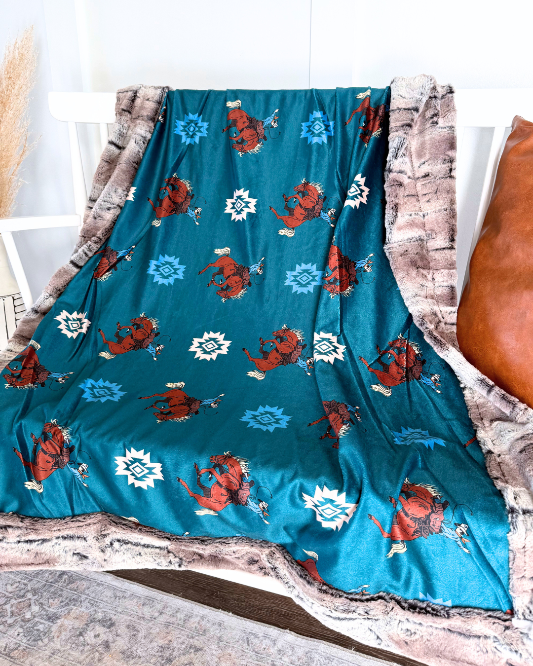 Bucking Horse - Throw