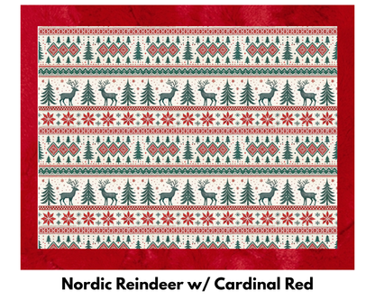 Nordic Reindeer Blanket