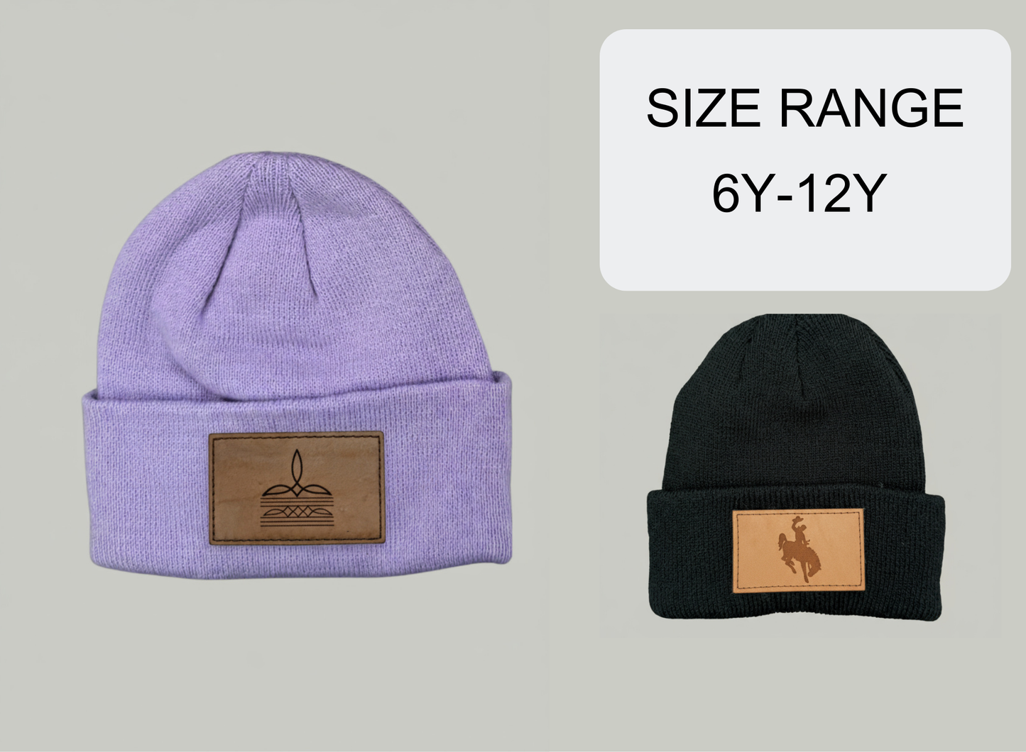 Beanie Hats w/ Image (6Y-12Y)