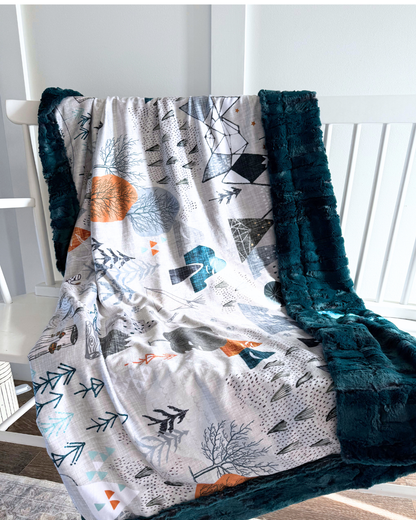 Mountain Scene - Throw