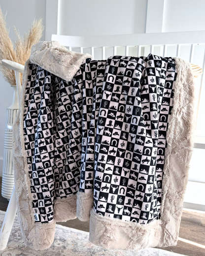 Western Checker - Throw