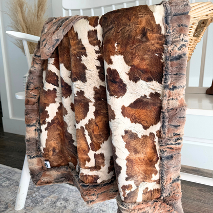 Cow Print Fur