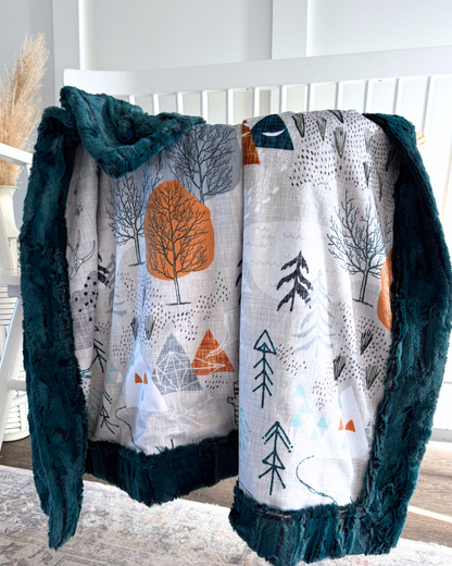 Mountain Scene - Throw