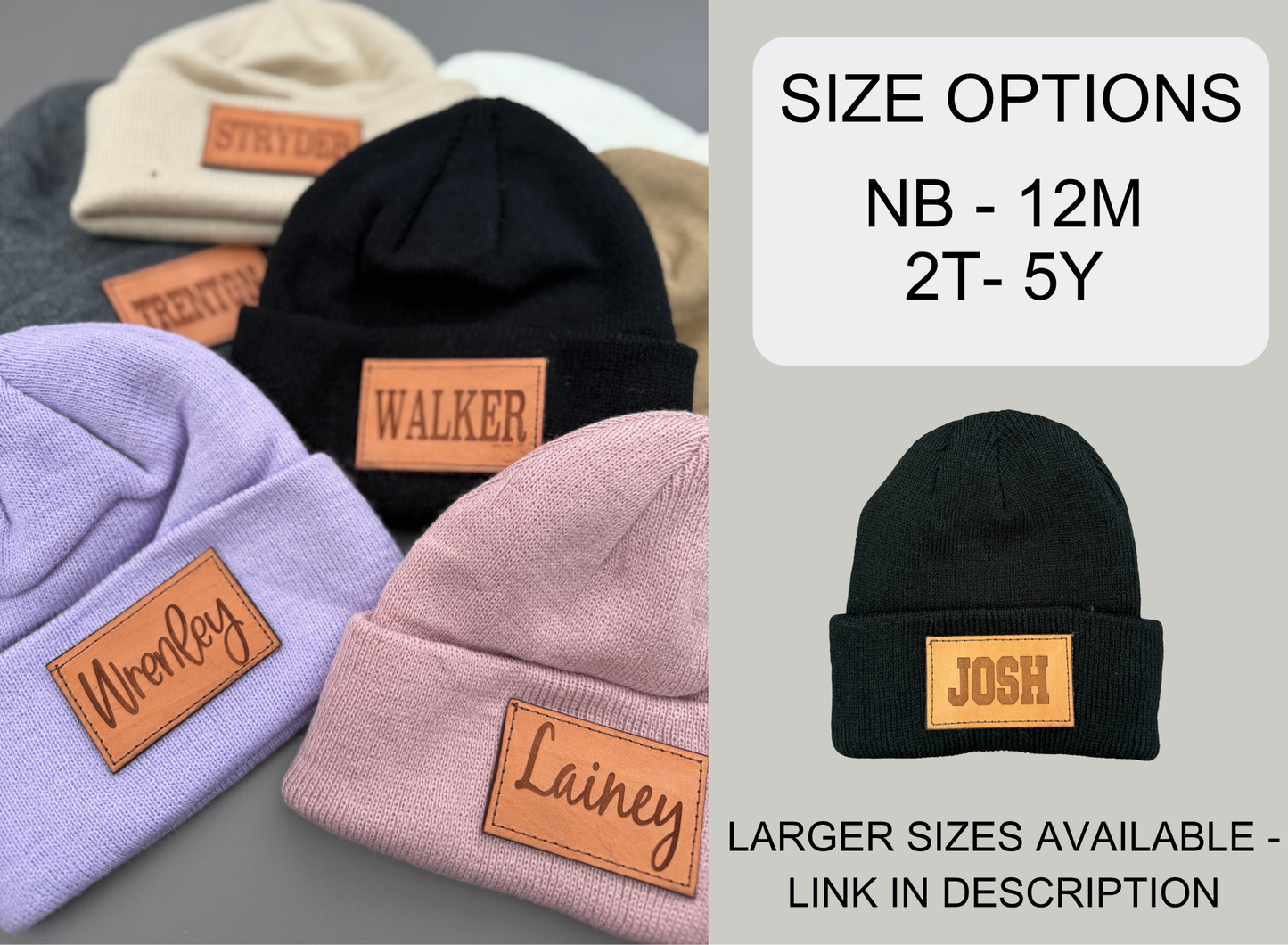 Beanie Hats (Newborn-5Y)