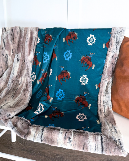 Bucking Horse - Throw