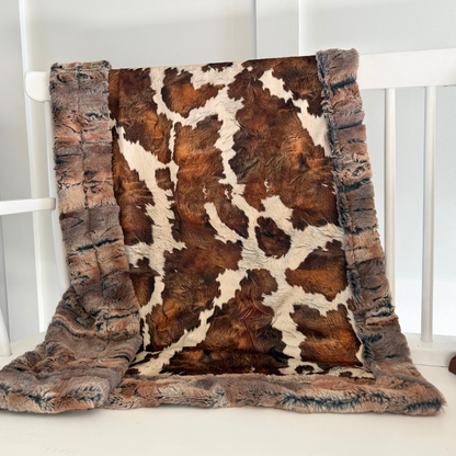Cow Print Fur