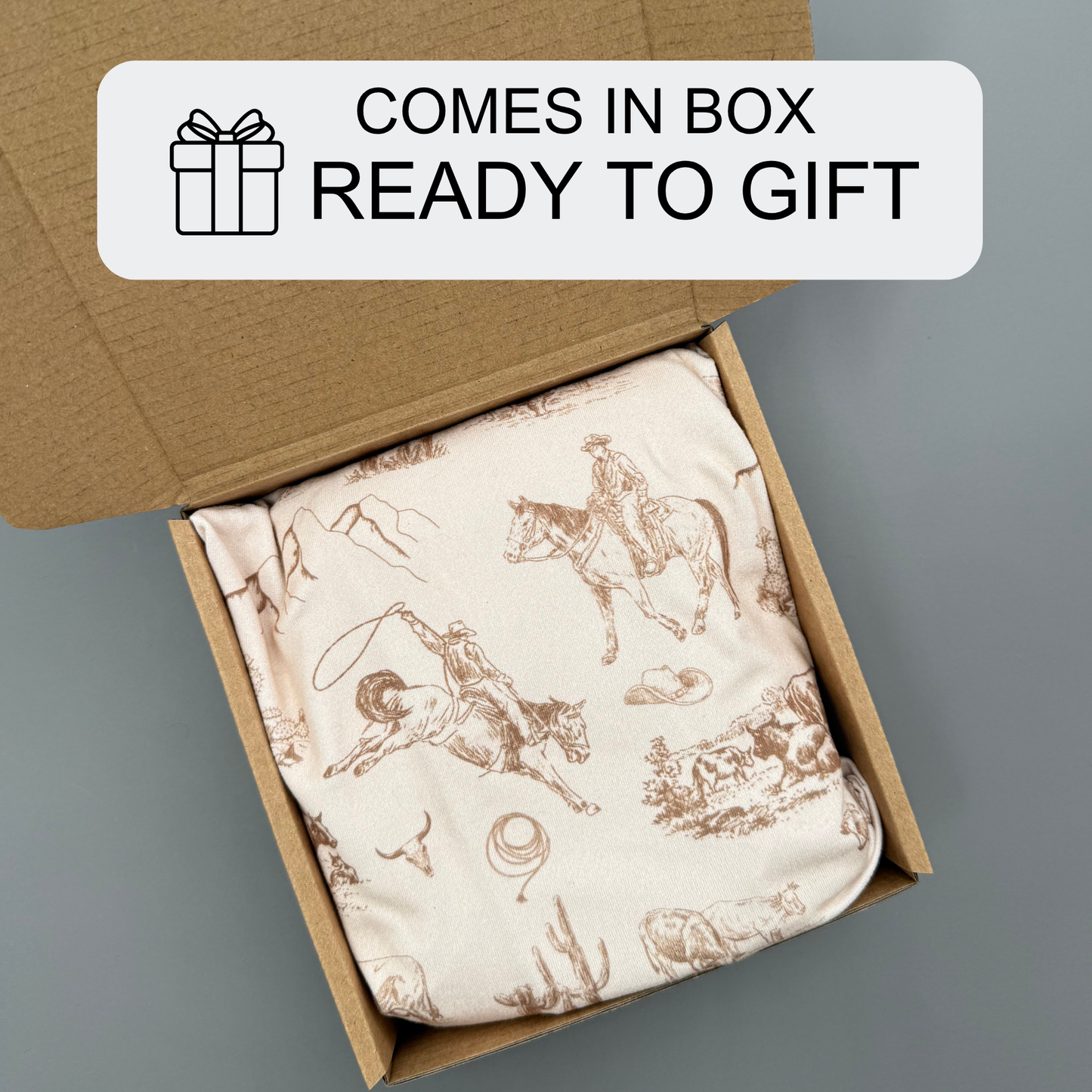 Ranch Cowboy Car Seat Cover