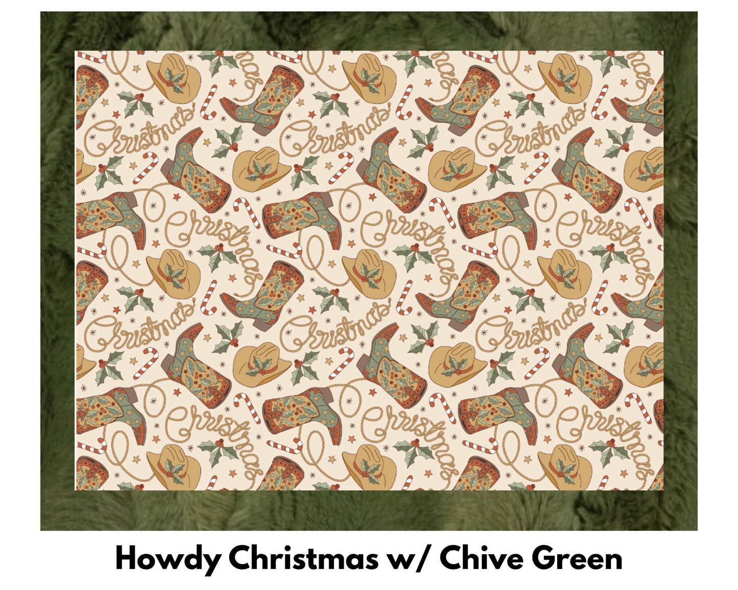 Howdy Christmas Blanket