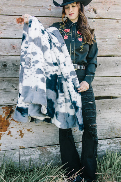 Black/Grey Paint Pony-Teen