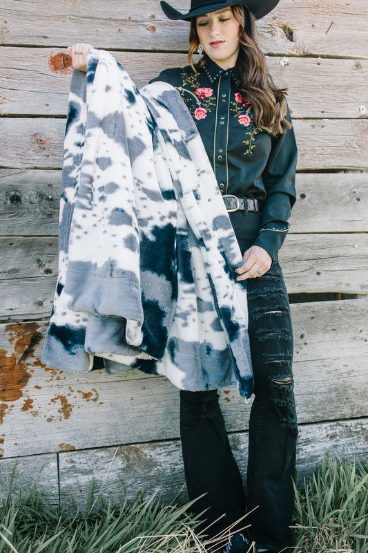 Black/Grey Paint Pony-Teen