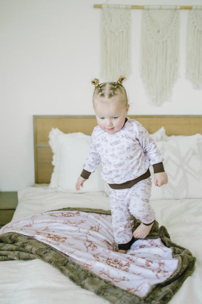 Pink Ranchy Pajamas 6-9Month