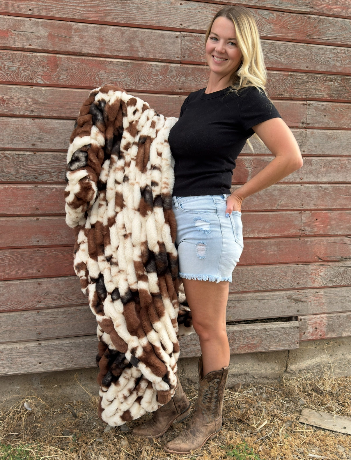 Bessie- Cow Print Bubble