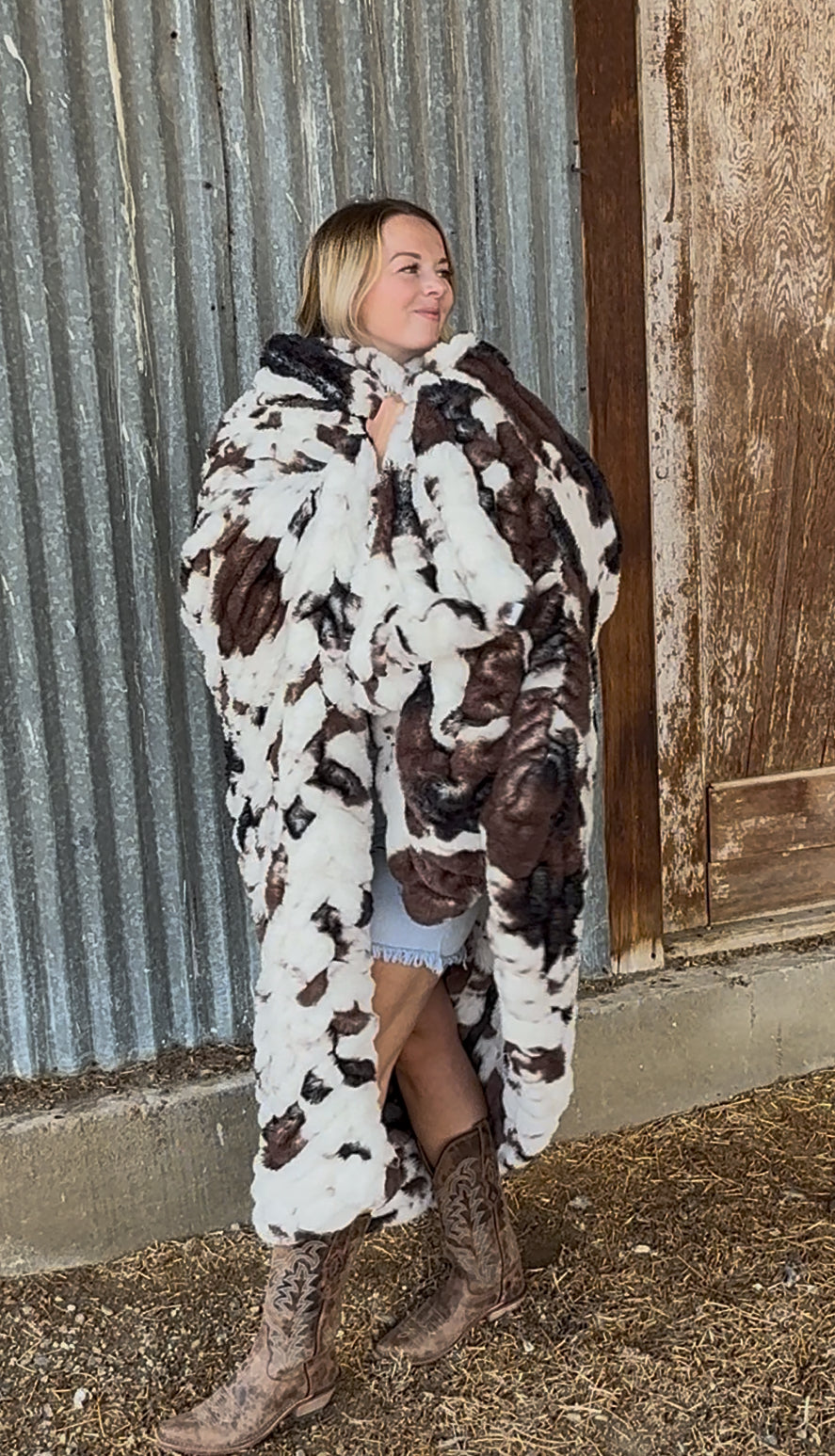 Dolly - Cow Print Bubble