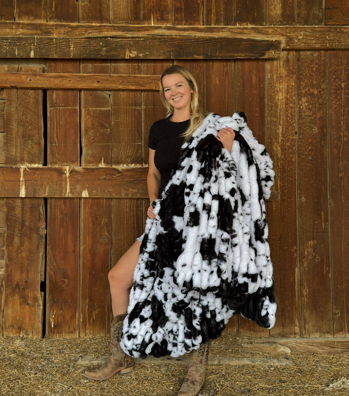 Pepper - Cow Print Bubble