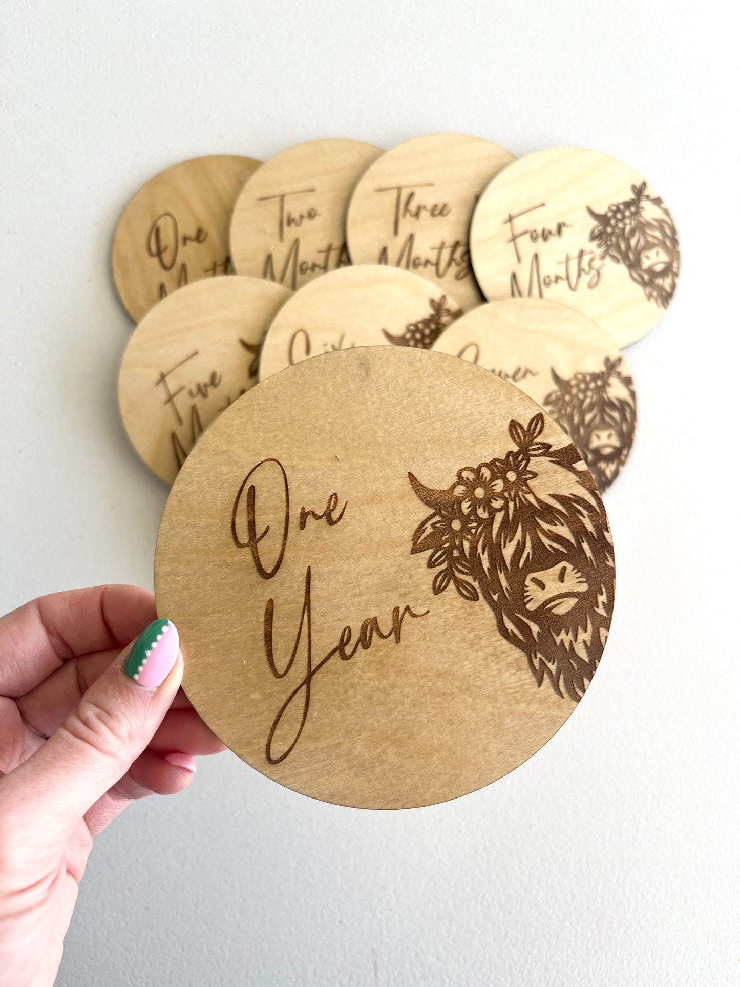 Highland Girl Cow Milestones