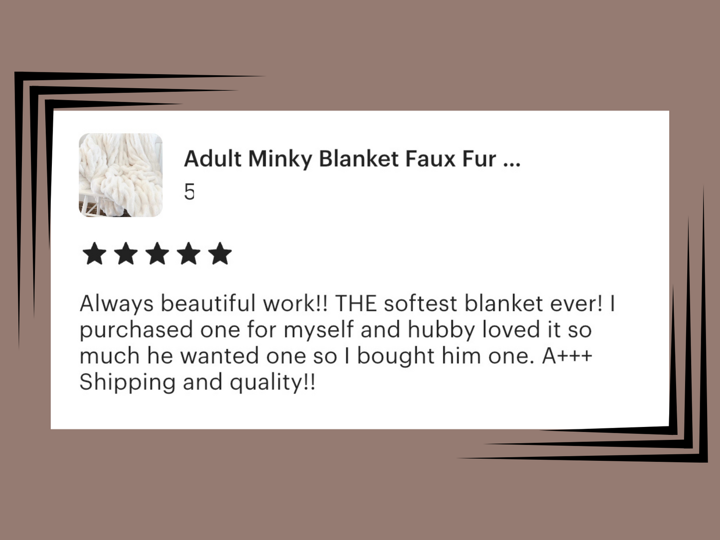 Natural Bubble Blanket
