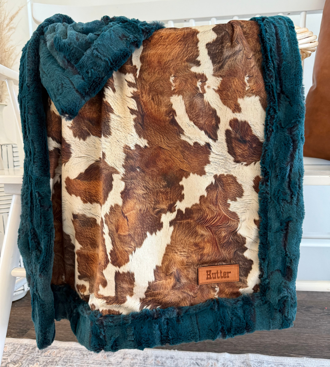 Cow Print Fur