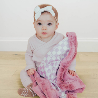 Checkered Floral Pink