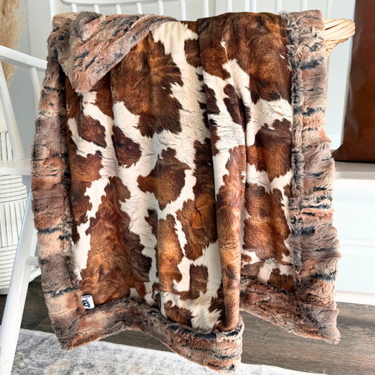 Cow Print Fur