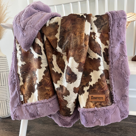 Cow Print Fur