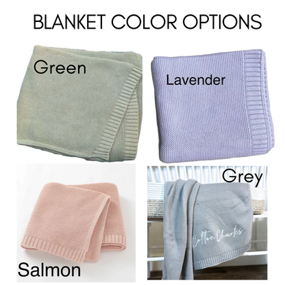 Cotton Knit Blanket