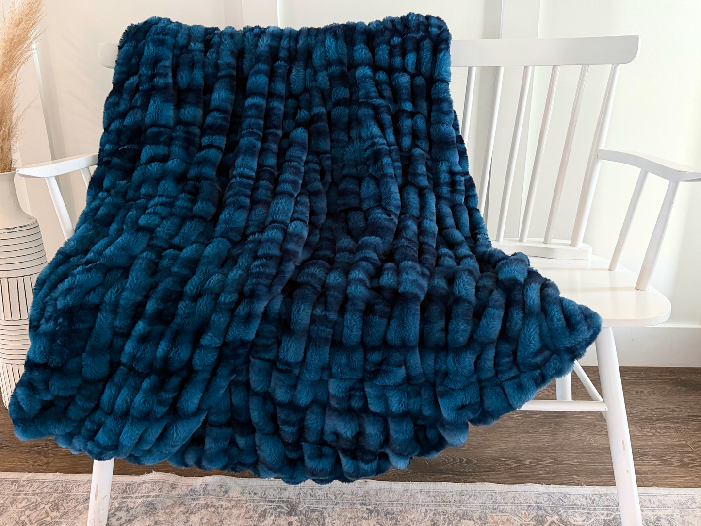 Dark Sea Bubble Blanket