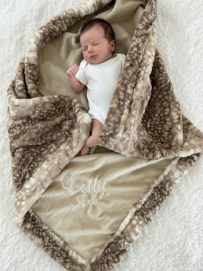 Fawn Print Embroidery