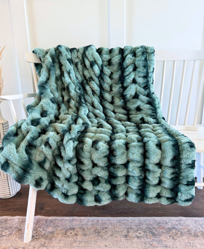 Juniper Bubble Blanket