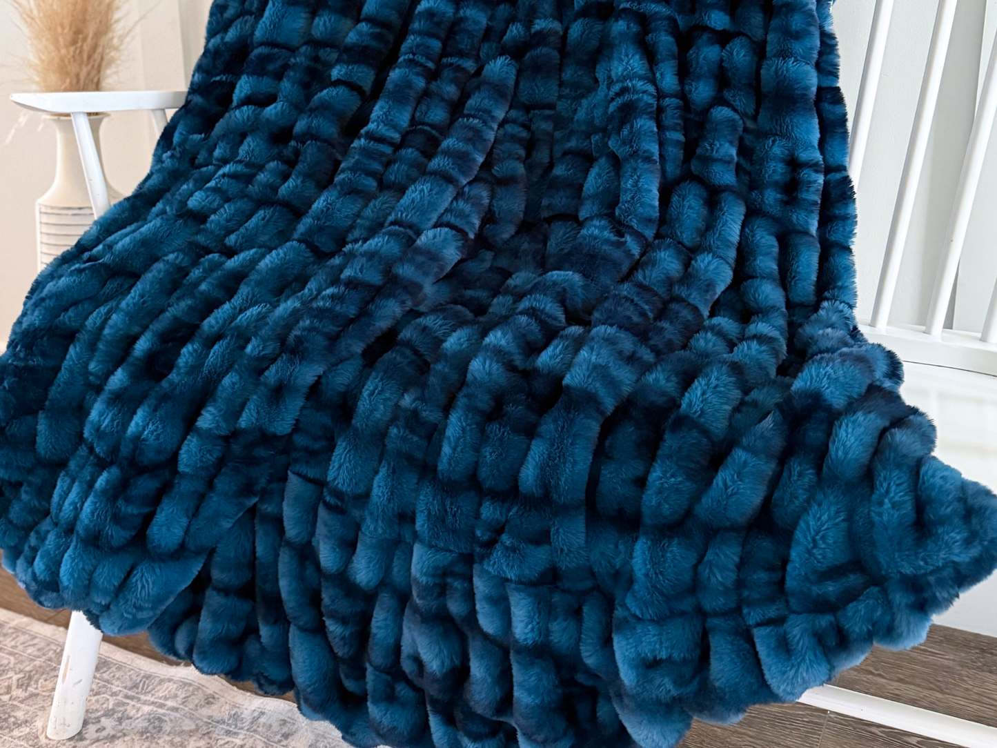 Dark Sea Bubble Blanket