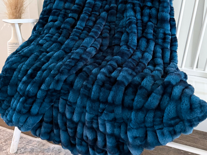 Dark Sea Bubble Blanket