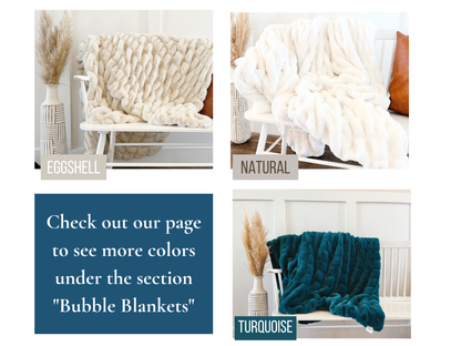 Dark Sea Bubble Blanket