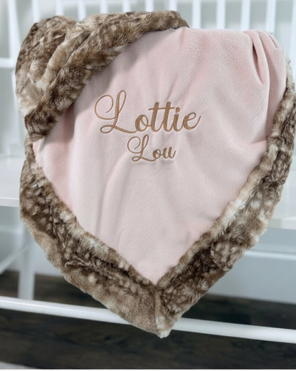 Fawn Print Embroidery