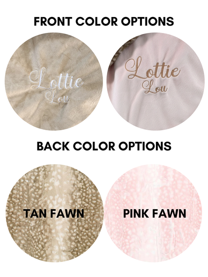 Fawn Print Embroidery