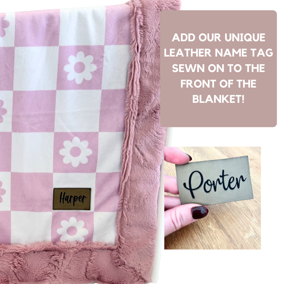 Checkered Floral Pink