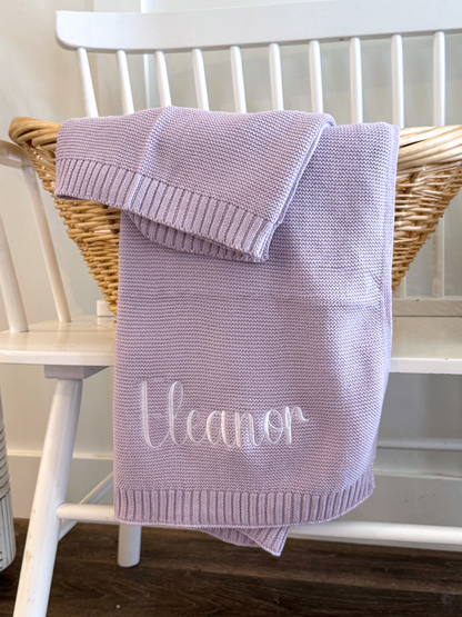 Cotton Knit Blanket