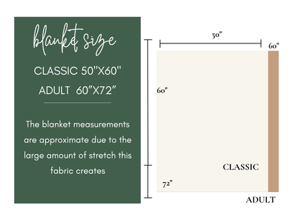 Forest Green Bubble Blanket