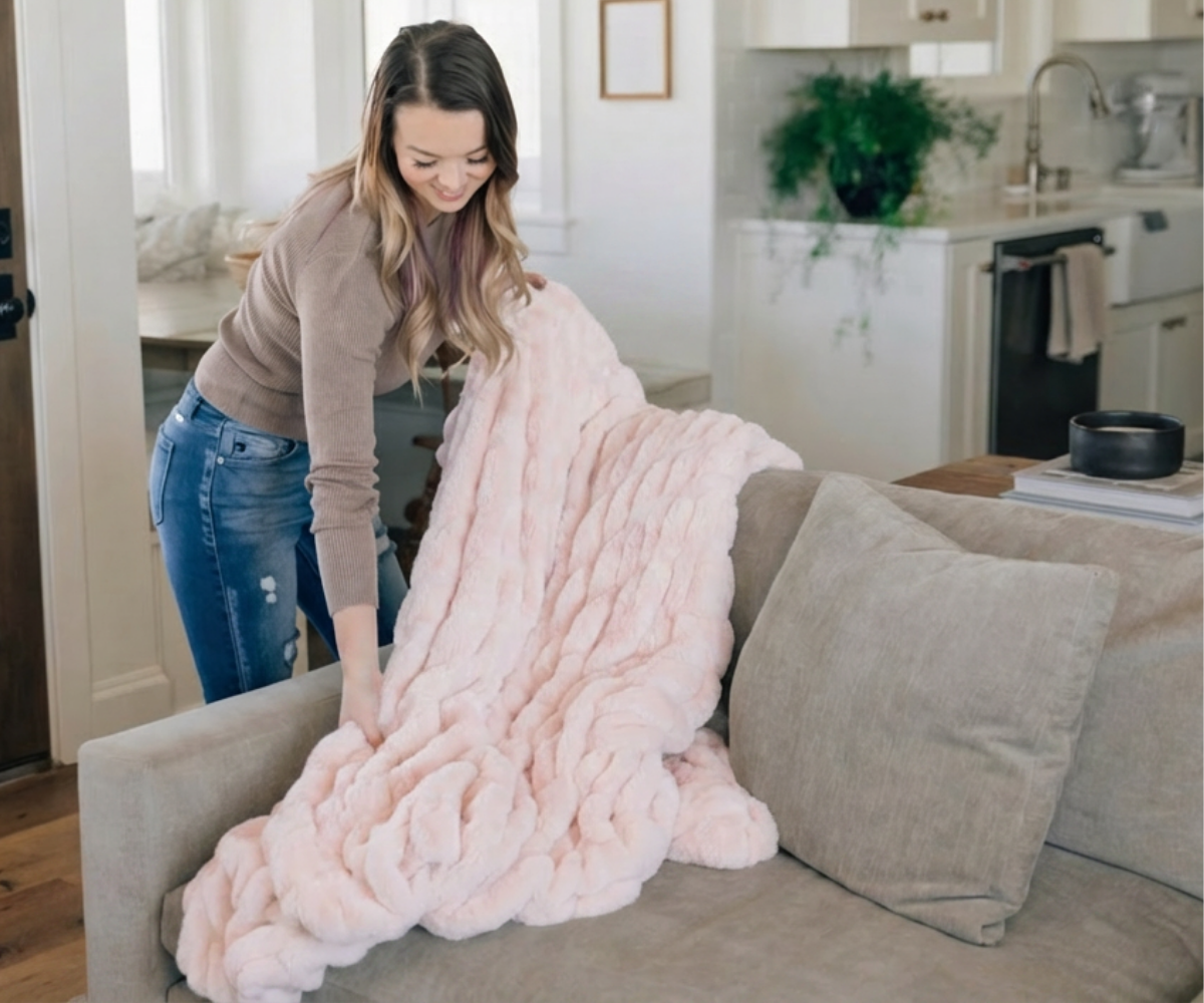 Tutu Pink Bubble Blanket