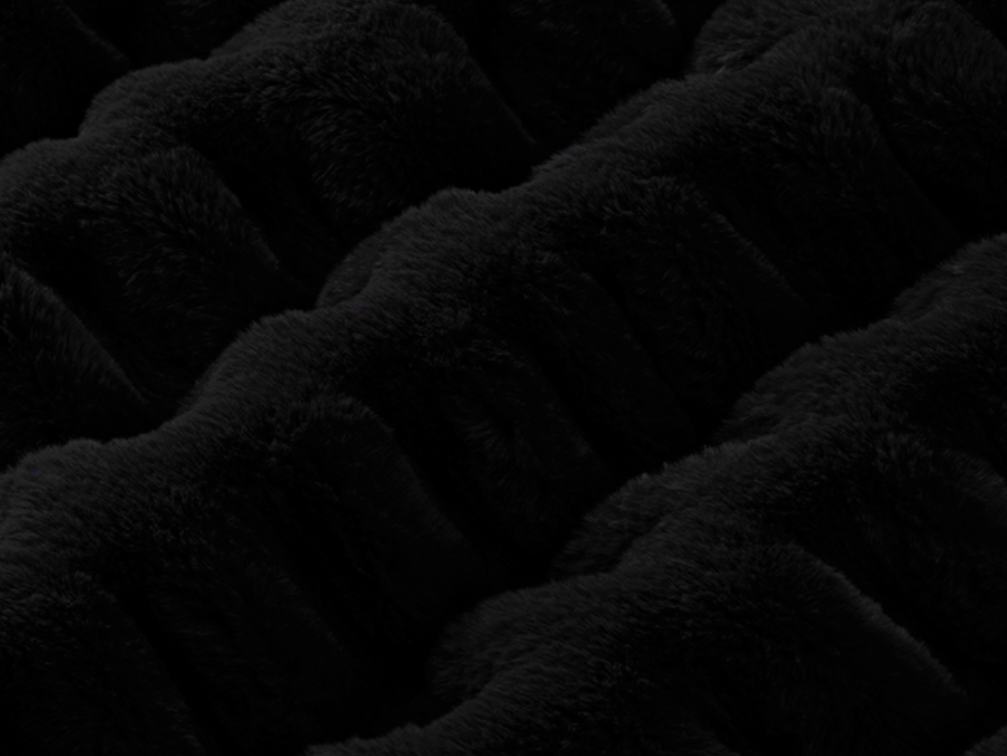 Black Bubble Blanket
